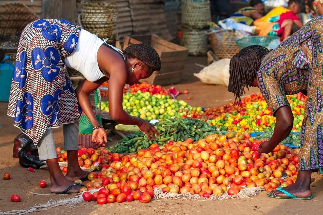 Au marché de tomates et piments ♥️
📷Defrain Limon