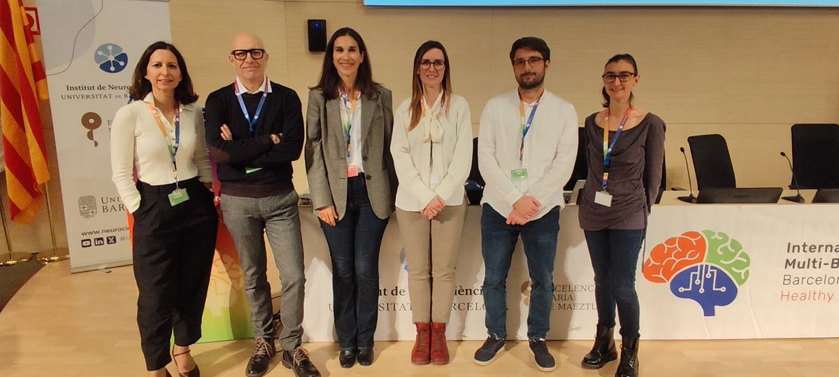 It's been a pleasure to chair the  "Challenges on the Pathological Brain" session at #MultiBrainII meeting.  Thank you very much to these outstanding speakers!! <a href="/Gozzi_Ale/">Alessandro Gozzi (@gozziale.bsky.social)</a> <a href="/neurocientific/">Albert Giralt (Giralt lab)</a> <a href="/giselasugranyes/">Gisela Sugranyes</a>  Judith Domínguez-Borràs and Àngels Permuy <a href="/UBneuroscience/">Institut de Neurociències de la UB</a>  <a href="/BCNlabUB/">Brain Connectivity and Neuroimaging Lab</a>