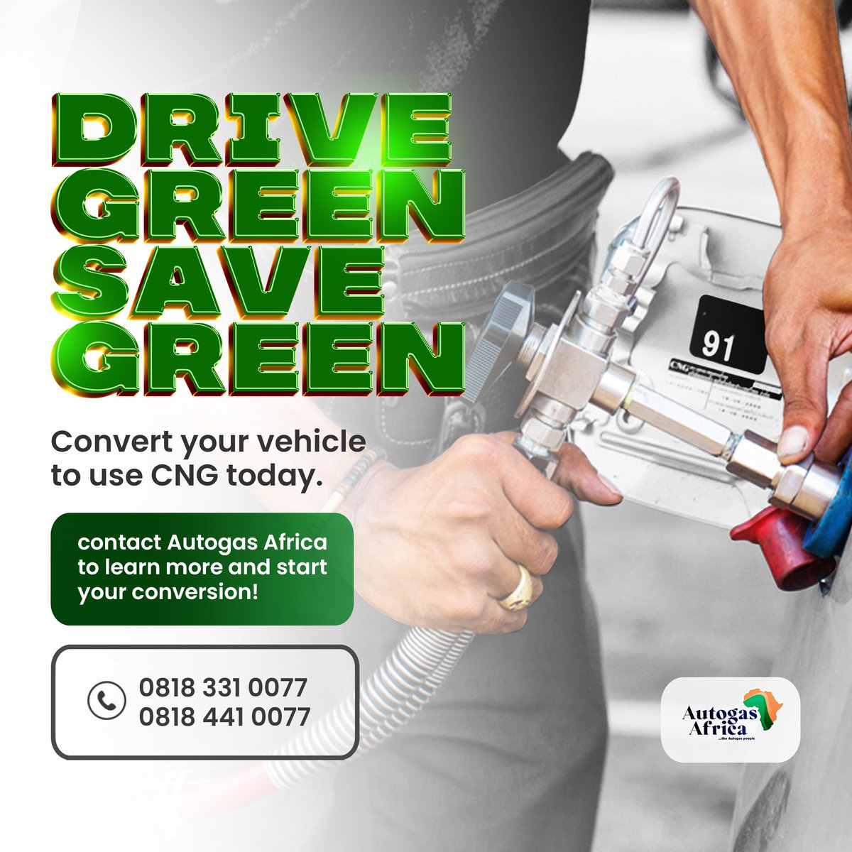 Switch to CNG with AUTOAGAS AFRICA part of THLD GROUP 

WE ARE THE STANDARD.