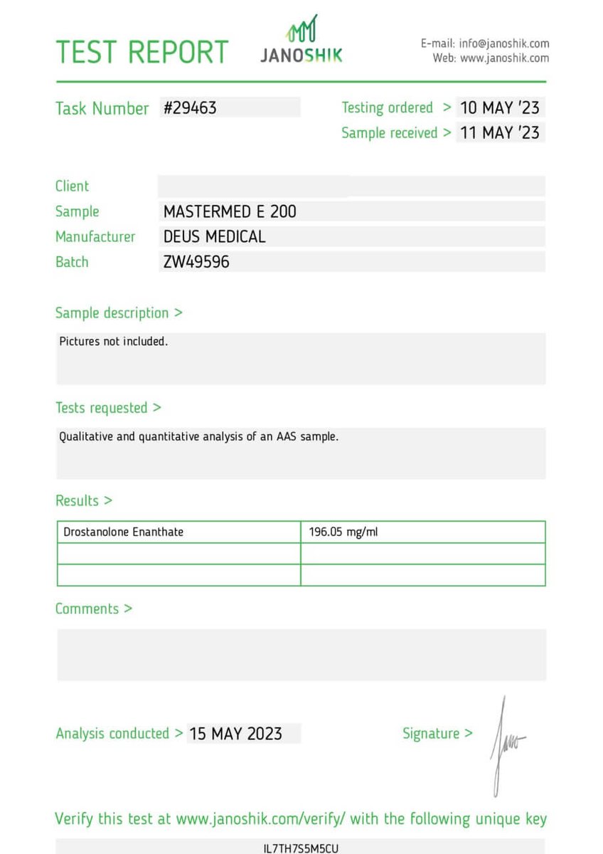 ManSynthesis's tweet image. MASTERMED E 200
Injectable steroids in ampoule