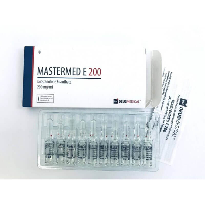 ManSynthesis's tweet image. MASTERMED E 200
Injectable steroids in ampoule