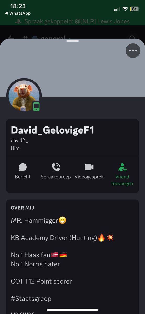 After this guy was trying to get me cancelled with using a flashback on a Gp mode lap he send this 🤣 weird guy imo get him out