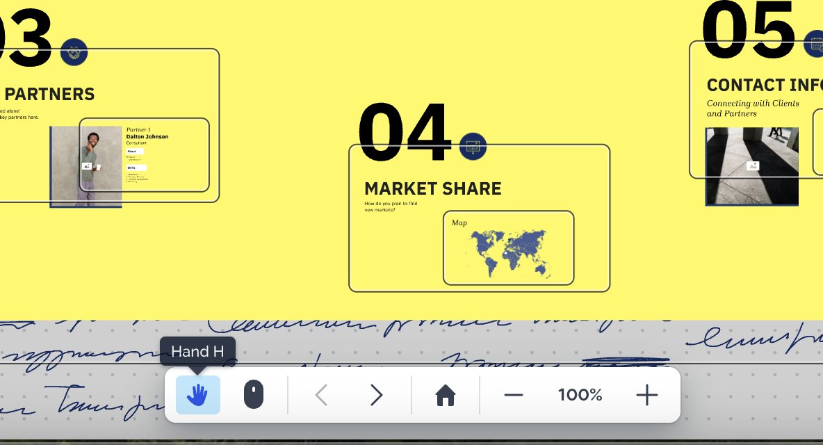 prezi's tweet image. 🚨 New update 🚨
Our hand tool is now a toggle—just press H or right-click on the canvas to access it.
Now, you can  choose the right device setup for easy navigating around the Prezi canvas.
Try it out at prezi.com.
#PreziAI #PresentationTools #AItools