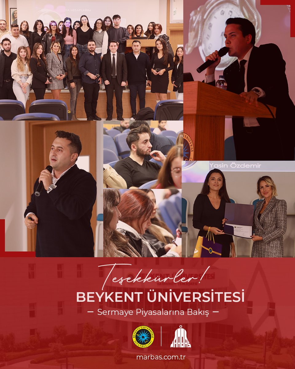 MARBAS_MENKUL's tweet photo. Marbaş Menkul Değerler Eğitimde de #herzamanyanında  

Beykent Üniversitesi’nin Düzenlediği ‘Sermaye Piyasalarına Bakış’ Etkinliğinde Sektör Ve Kariyer Tecrübelerimizi Aktardık. Bu güzel etkinliği düzenleyen Beykent Üniversitesi Yönetimi, Eğitimcileri ve katılım sağlayan tüm öğrencilerimize teşekkür ederiz.