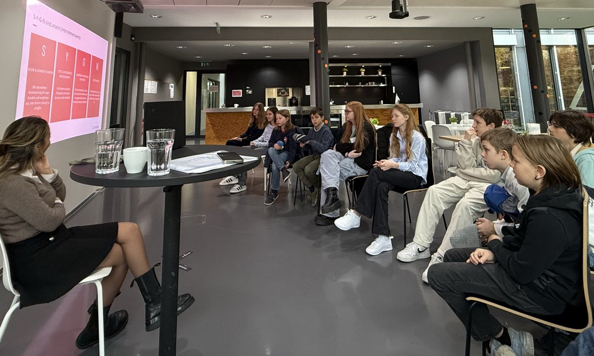 Today at Sygnum in Zurich, we hosted a group of young visitors exploring  careers in digital assets for National Future Day—a Swiss initiative  introducing school children to different professions. They had the