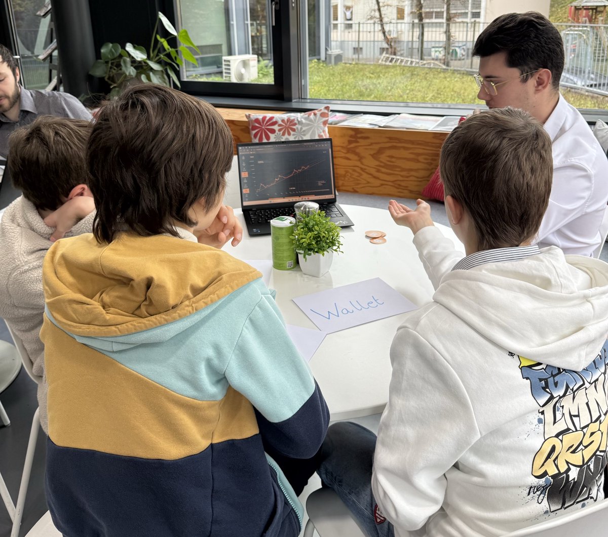 Today at Sygnum in Zurich, we hosted a group of young visitors exploring  careers in digital assets for National Future Day—a Swiss initiative  introducing school children to different professions. They had the