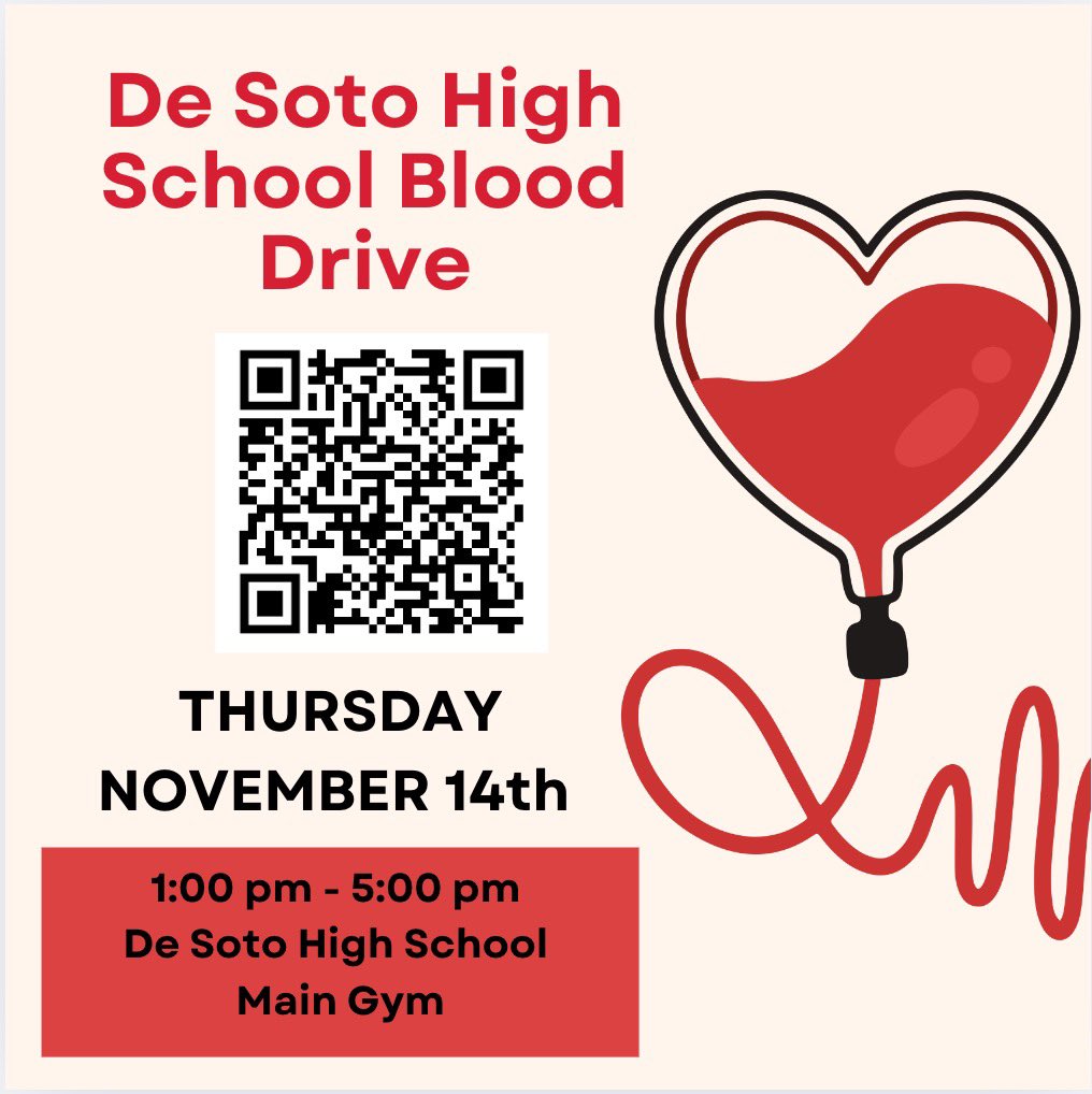 Hope to see some of you at the blood drive today.