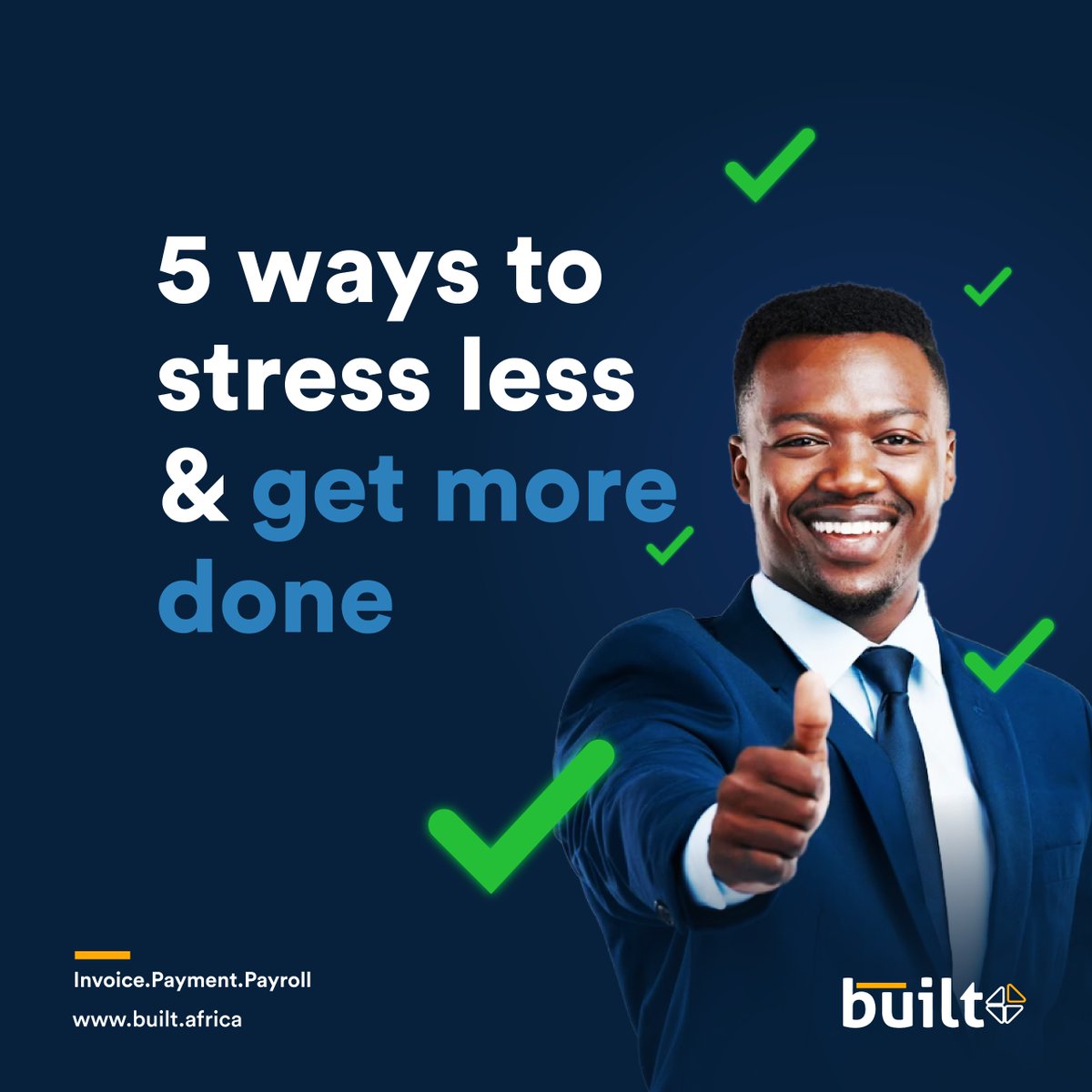 built_africa's tweet image. Stress Less and Get More Done! From Automate payroll, streamline invoicing, reconcile accounts, and manage reports — all in one platform. Boost productivity and take the hassle out of your finances today!
#BuiltForSuccess #EmpoweringSMEs #builtafrica