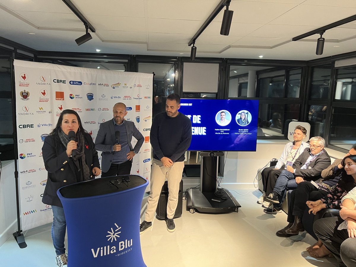 CocoricoDay <a href="/FrenchTechCdA/">French Tech Côte d'Azur Région Sud</a> ce soir à la <a href="/villablu_/">Villa Blu</a> sur le territoire du Club des entrepreneurs de <a href="/comagglo/">Communauté d'Agglomération du Pays de Grasse</a> de Grasse ! Au programme : innovation, pitchs Startups et connexions ! 🐓🇫🇷💪🏻🚀 #Go