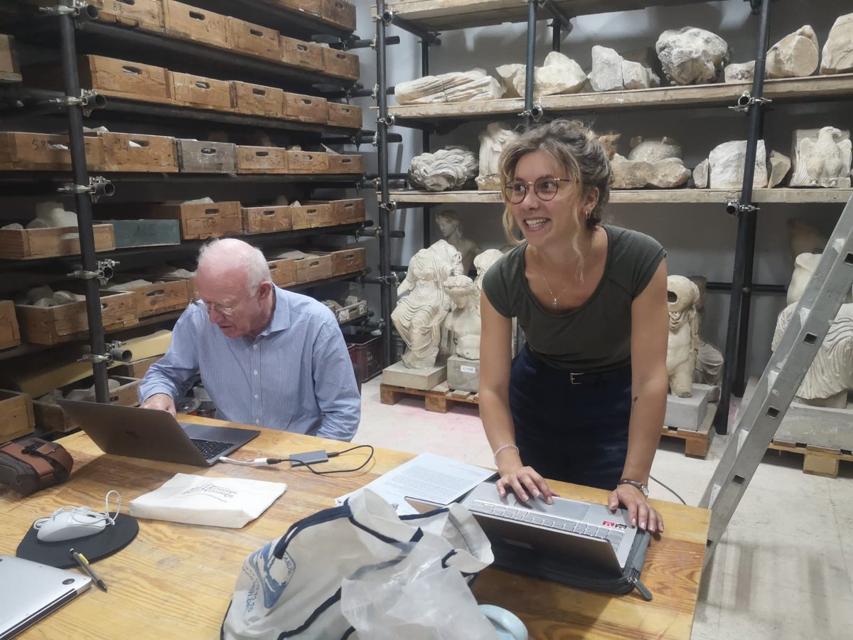 PolyChRomA_MSC's tweet photo. A busy autumn follows a busy summer for team #PolyChRomA / #ColorConcept (2/4)

In September: Study of ideal #statues and documentation of #polychromy. Thank you to the team - F. Baratte, N. de Chaisemartin, F. Bejaoui, N. Nasr, C. Damay, A. Riahi https://t.co/RuFmyLdRjd