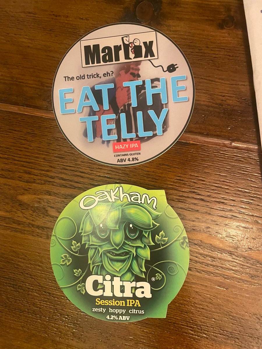 Cork n Cask Bromley (@corkncask) on Twitter photo Fresh on today .. <a href="/OakhamAles/">Oakham Ales</a> Citra .a new Abbot Ale & for the weekend we’re pleased to introduce “Eat the Telly” from the amazing <a href="/marlixbrewery/">marlixbrewery</a> boys (Petts Wood) Fresh on today .. <a href="/OakhamAles/">Oakham Ales</a> Citra .a new Abbot Ale & for the weekend we’re pleased to introduce “Eat the Telly” from the amazing <a href="/marlixbrewery/">marlixbrewery</a> boys (Petts Wood)
