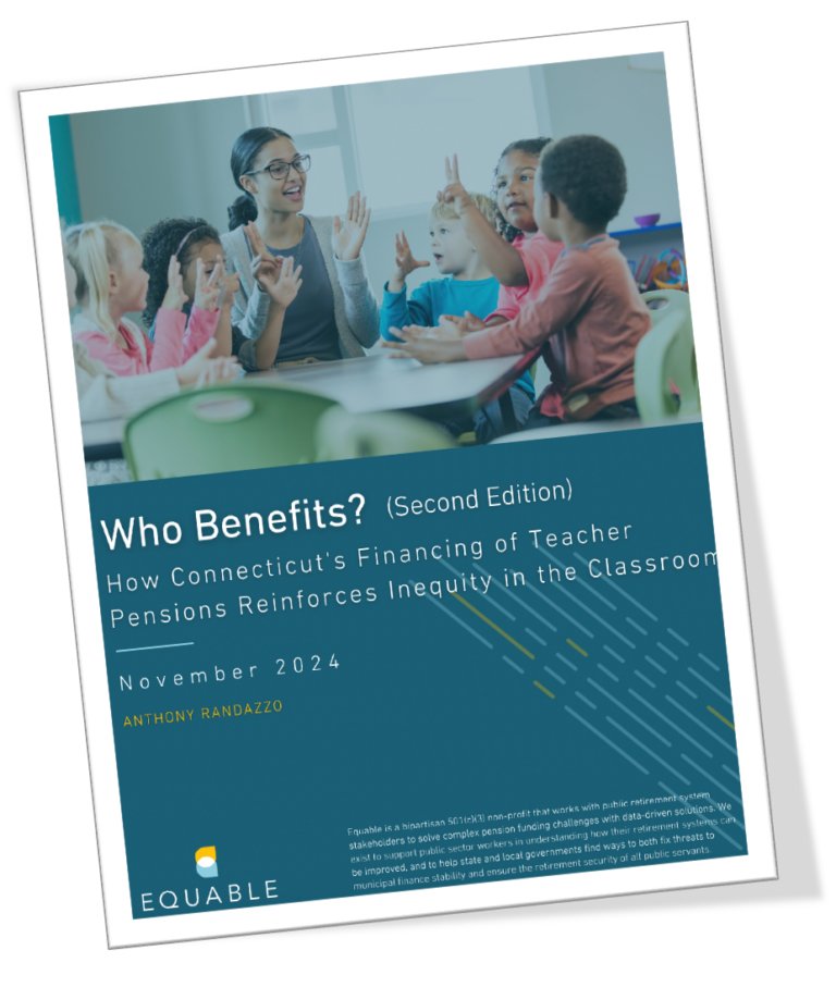 💡#NotSoFunFact: Connecticut's funding of teacher pension obligations favors wealthier, less diverse, and higher-performing public school districts.💡

Full report here: bit.ly/48RtIzf