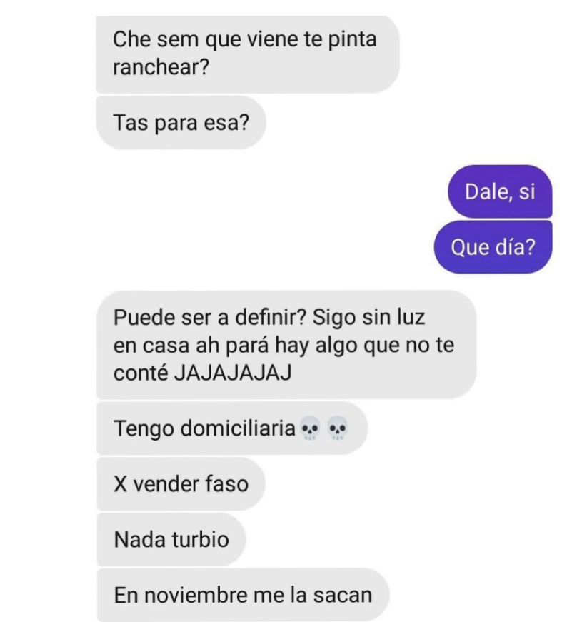 no tiene luz 💀☠️
tiene domiciliaria x vender faso 👍