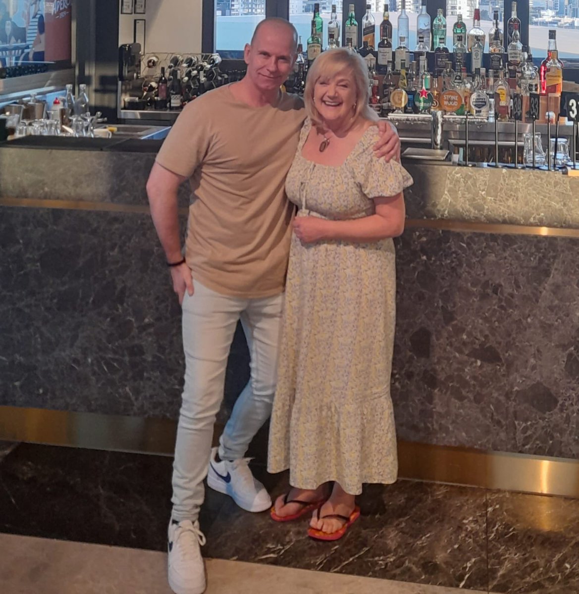 Peter Wilson (@peterwilsonhq) on Twitter photo Quick catch up in Melbourne with the gorgeous <a href="/NickiFrenchie/">Nicki French</a> last night ahead of her <a href="/eurovisiontour/">eurovisionontour</a> show at the Palais Theatre tonight. Lots of love darling😘 Quick catch up in Melbourne with the gorgeous <a href="/NickiFrenchie/">Nicki French</a> last night ahead of her <a href="/eurovisiontour/">eurovisionontour</a> show at the Palais Theatre tonight. Lots of love darling😘