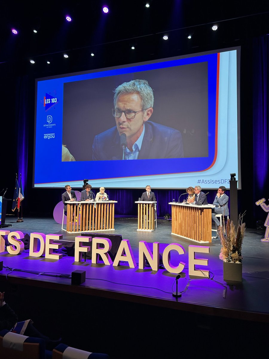 Lors des #Assises de l'ADF, j'ai plaidé pour repenser globalement le financement des collectivités. Contre la purge financière contenue dans le #PLF25, chaque collectivité doit avoir les moyens d’exercer ses compétences, en allouant son budget selon ses priorités locales.