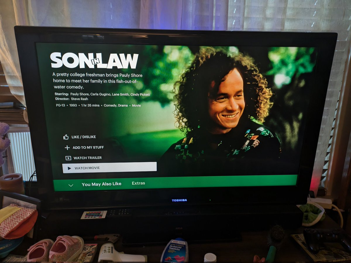 ericmalcolm's tweet image. I can admit that I don't hate Son In Law (1993).  It's actually pretty funny, a nice little ending, and is an underrated thanksgiving flick TBH.