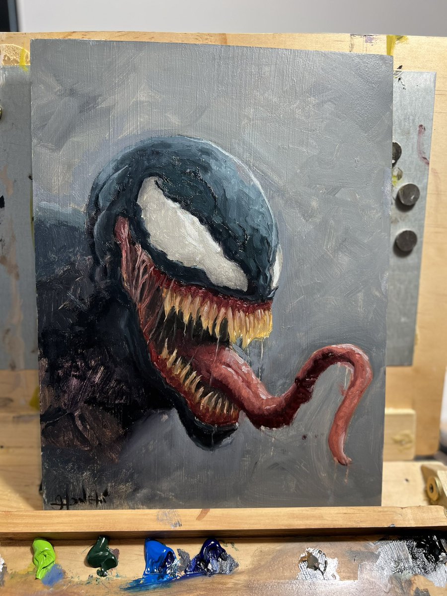 Another oil sketch done. Having so much fun with these. 
I have been sharing the progress on my instagram for those interested.