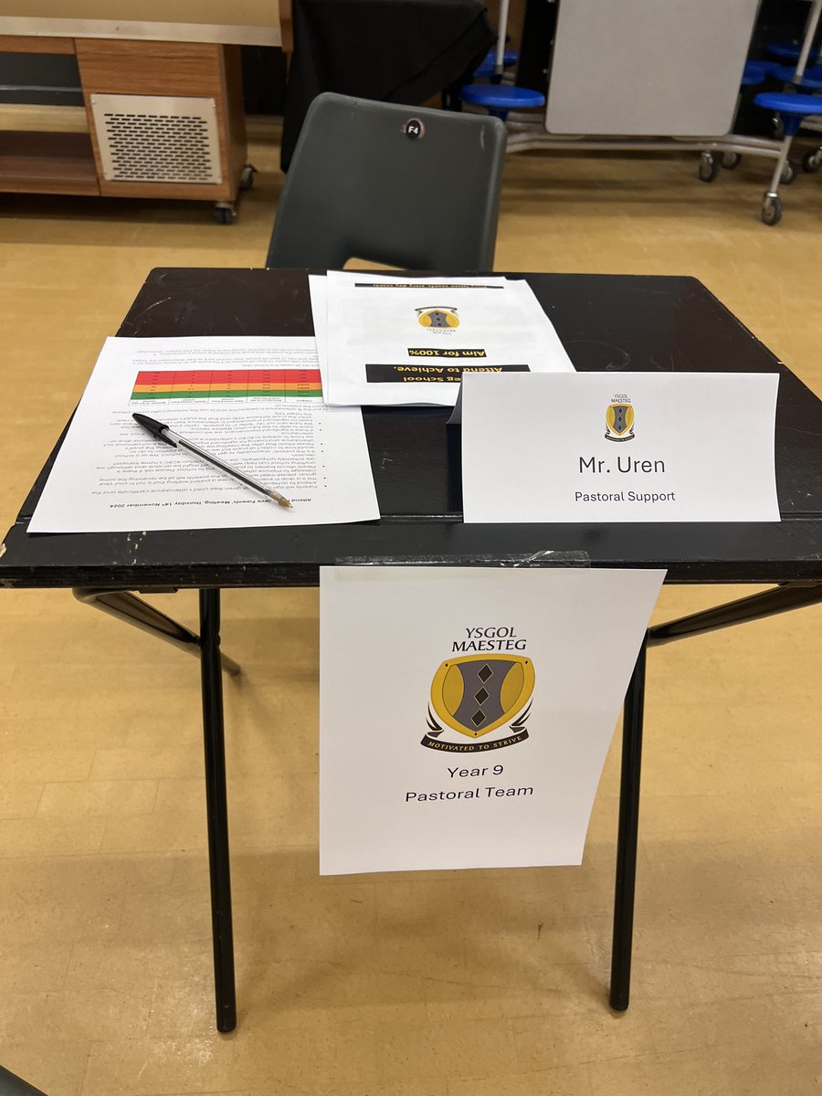 Never say never !! 

Never did I ever think I would be in this position let alone the other side of that desk ✨

<a href="/MaestegSchool/">Maesteg School</a> 
#attendancedrive #motivatedtostrive #neversaynever #humble
