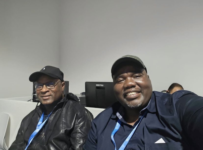 Amyrahtu's tweet image. Earlier today, The MD/CEO of @NEDCOfficialNg Mohammed G. Alkali, accompanied by Alhaji Abdullahi Abbas Sanusi, Rt. Hon. Stephen Aondoana Tsav and Hon. Samuel Ifeanyi at a High Level Side Event on Climate Finance Needs of Developing Countries @COP29_AZ #NEDC #NEDCWinningTogether