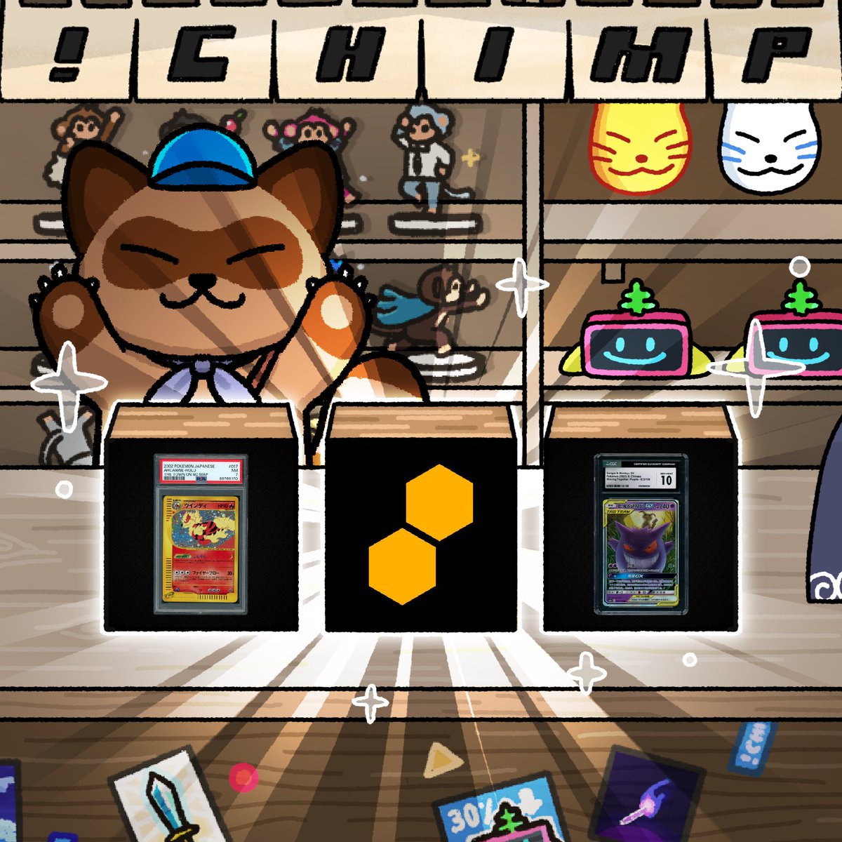 Did someone say Graded Collectibles?

We've teamed up with Web3 pioneer <a href="/beezie_io/">Beezie</a> to bring you an exciting chance to win 2 graded slabs!  

Enter our loyalty marketplace sweepstake for a shot at two special Pokémon cards. 🃏