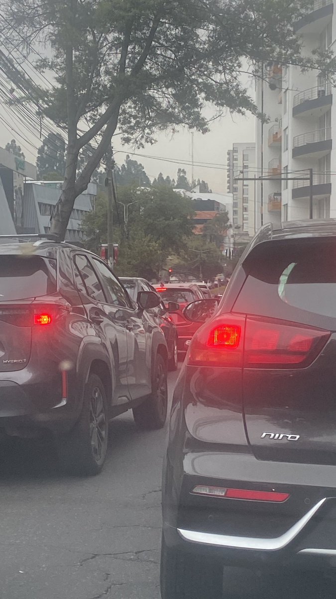 anapborja's tweet photo. Señores @AMT_Quito  favor revisar la coordinación de los semáforos de la Carvajal salida del Bosque ! Los vehículos se quedan bloqueado la Carvajal … no se puede bajar ! Los que salen del Bosque se quedan cruzados! Subida congestionada desde la Brazil ! https://t.co/msclpWLunu