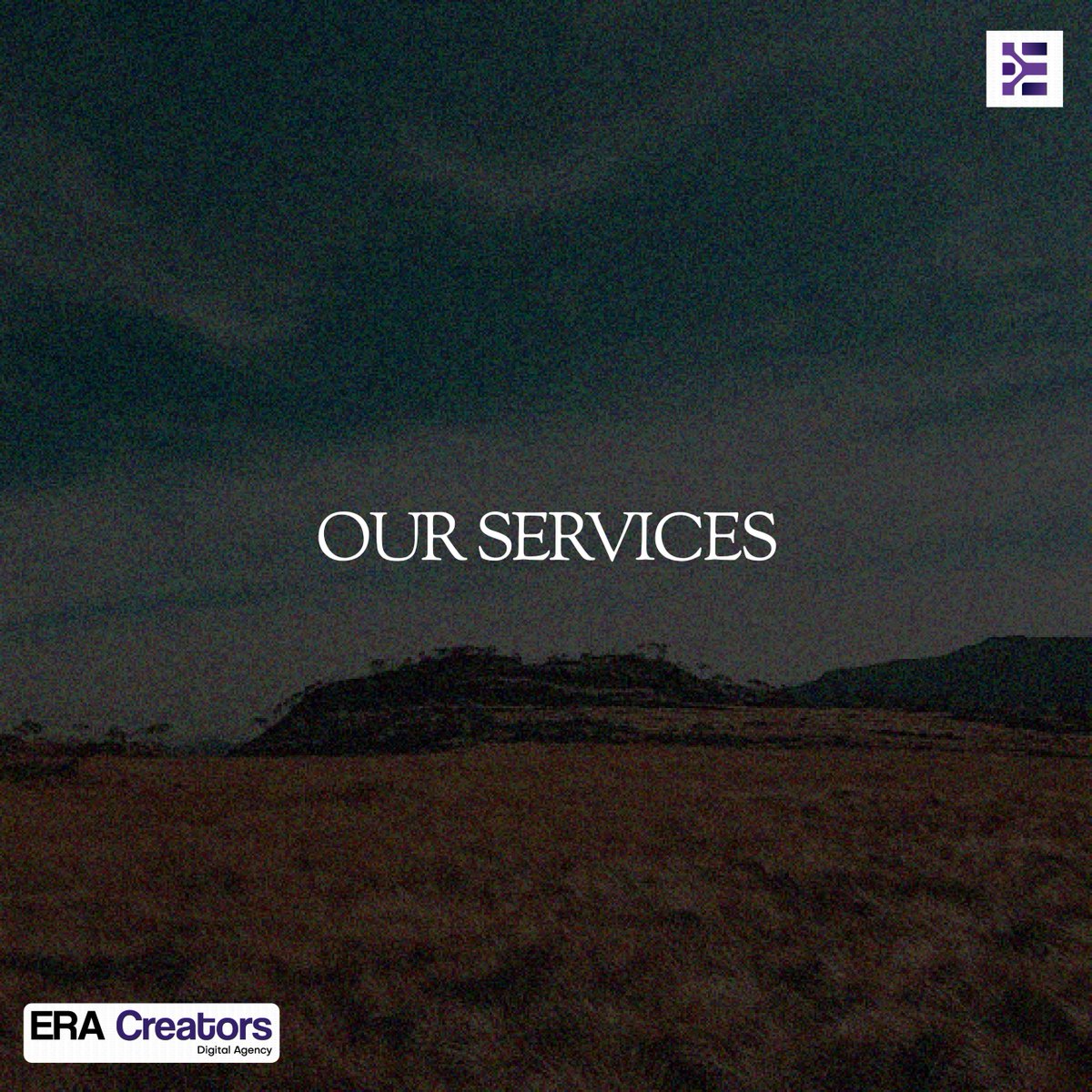 eracreatorsoff's tweet photo. 🌟 Unleash Your Brand's Potential with ERA Creators! 🌟

At ERA Creators, we bring visions to life with tailored, high-impact services:

🎨 Graphic Design – Captivating visuals that speak volumes
📹 Animation – Motion graphics that bring your ideas to life https://t.co/yjuzHZbXAD