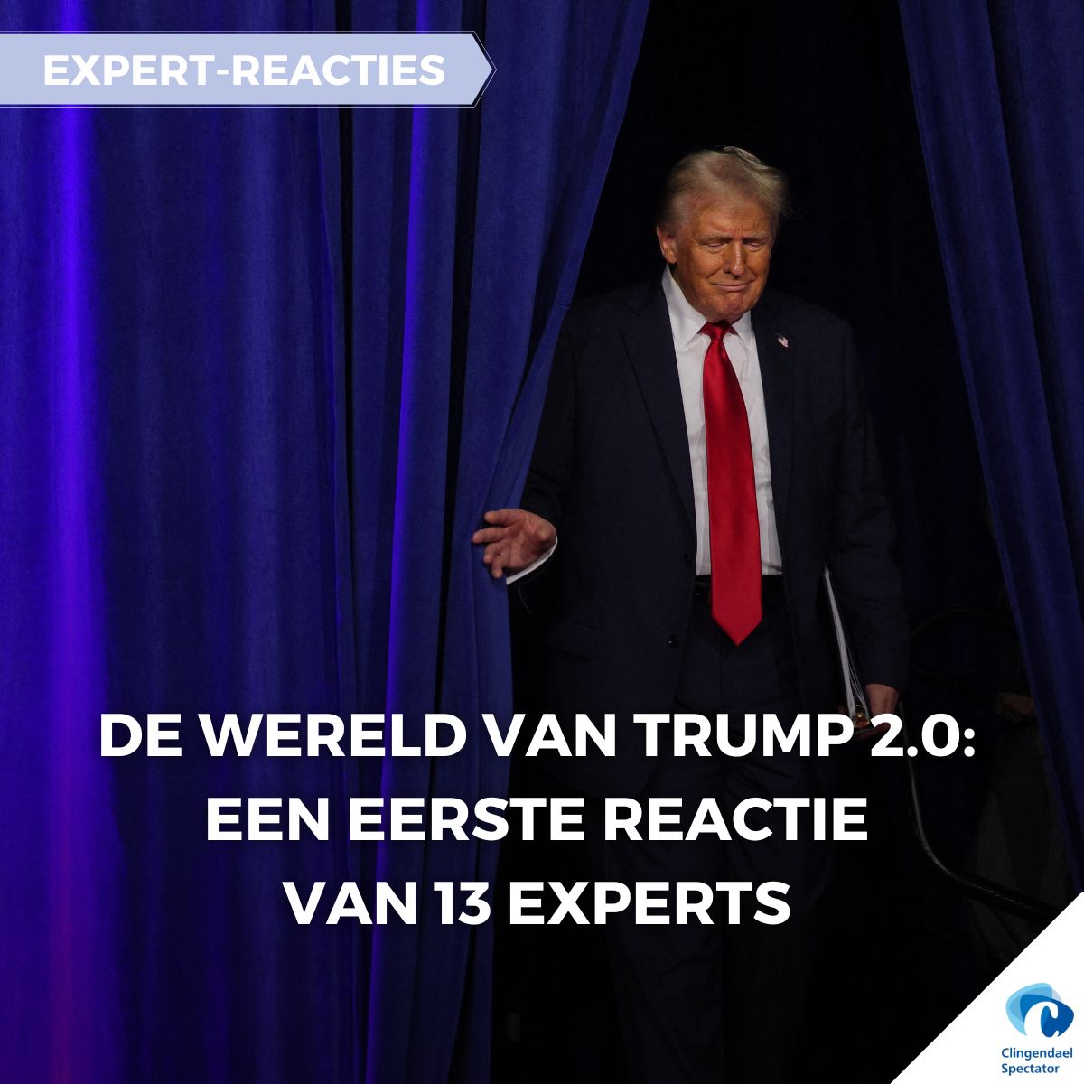 Wat betekent de terugkeer van Trump naar het Witte Huis voor de wereld, Amerika, Europa en Nederland? De Clingendael Spectator vroeg 13 experts om een eerste reactie op de mogelijke impact van Trump 2.0. Lees hun inzichten hier: spectator.clingendael.org/nl/publicatie/…