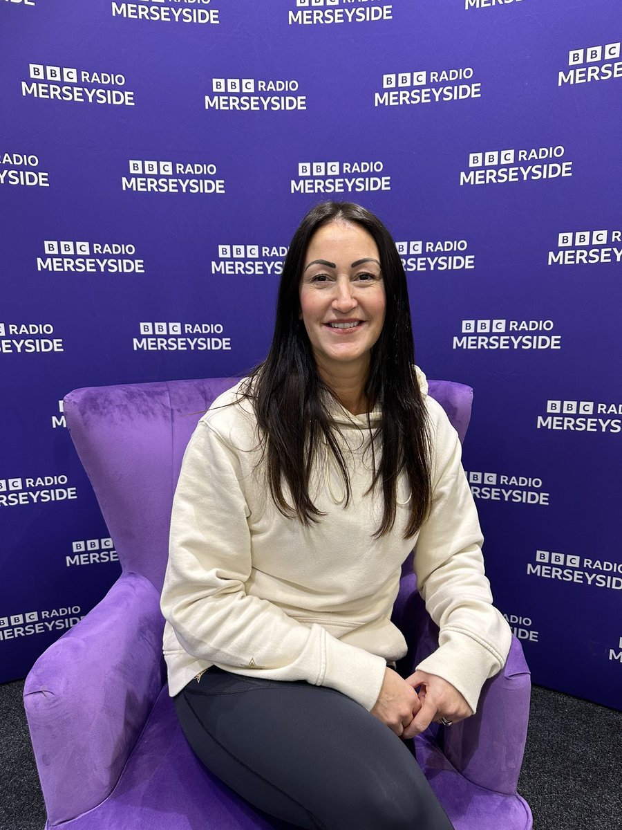 LolaStarrActive's tweet photo. Thanks to Helen Jones @bbcmerseyside for having me on the show today, talking all things - sustainable sports wear - fashion&amp; our event in Liverpool next weekend 🙌🏼  #Sustainability #Liverpool  #bbc #liverpoolevents 😆 https://t.co/trerV4N8xC