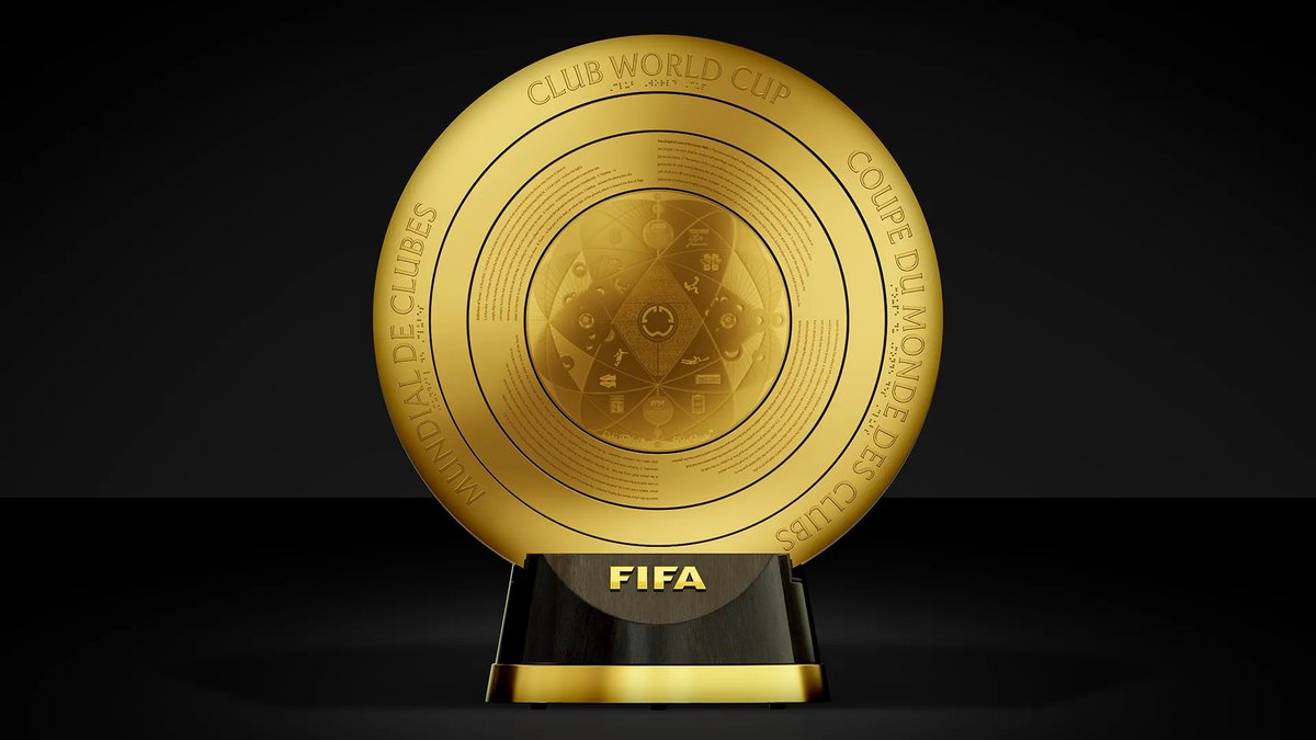 El trofeo del Mundial de Clubes.
