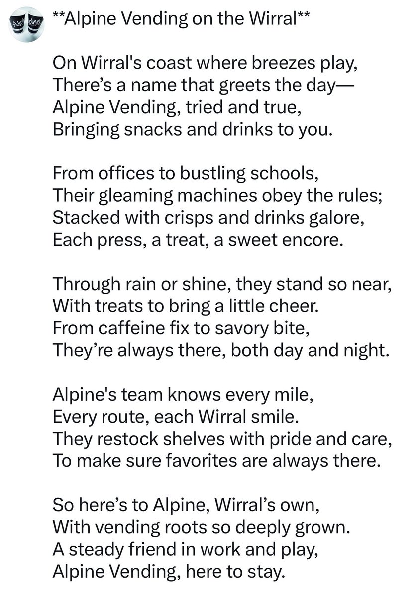 Alpine Vending Co tweet media