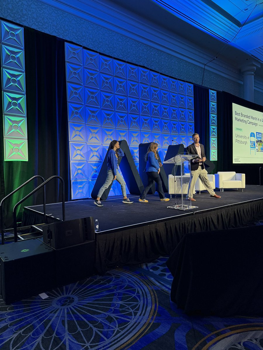 LibbyHilf's tweet image. Just left Las Vegas &amp;amp; “hit the jackpot” officially has a new meaning for me. I’m so honored to bring home the Best Branded Merch in a University Marketing Campaign award from @AMA_Marketing Symposium for our “We’ll save your spot” campaign.🪑 So grateful! #AMAHigherEd