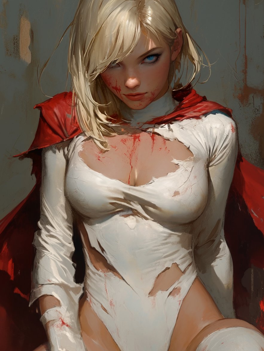 Power Girl: after the battle