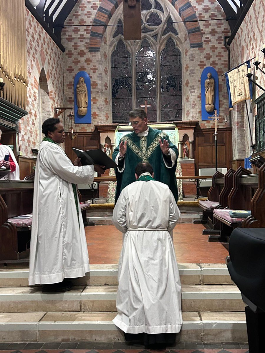 Last night we had a lovely service to licence Rev Jeremy Foot as Associate Vicar of Clay Hill with Archdeacon John Hawkins. We are so lucky to have him &amp; Mthr Mitzi to guide &amp; lead us <a href="/churchofengland/">The Church of England</a> <a href="/TheOutsider40/">Anderson Jeremiah</a>