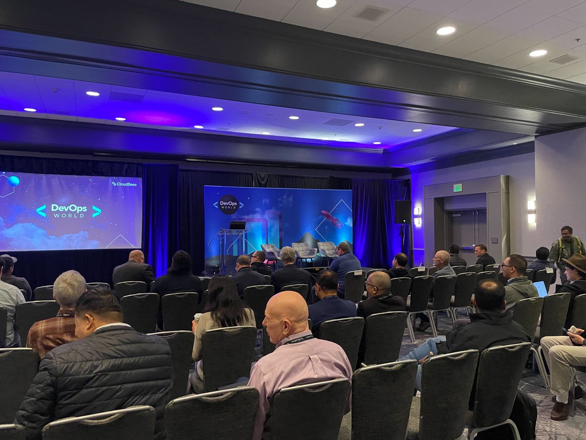 CloudBees's tweet image. We&apos;re excited to be at the Santa Clara leg of #DevOpsWorld Tour to chat IRL about the challenges &amp;amp; innovations across #DevOps. 

With speakers like @anuj_kapur, @singh_harpreet, &amp;amp; many other brilliant industry thought leaders, who are you most excited to hear from today?