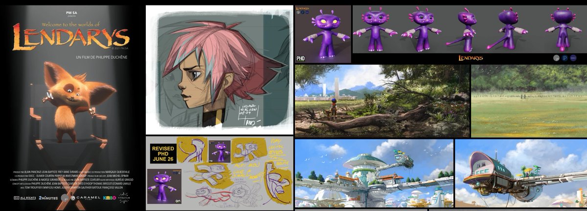 En un Clic, Embarquez pour un petit Voyage vers une partie des Artworks de Zak &amp; Wowo, La Légende de Lendarys - by the talented team : JBaptiste Cuvelier <a href="/ThomasBrissot/">ThomasBrissot</a>  Théo D'Hoop Léonard Laville Nicolas Rozet <a href="/ClementDanveau/">Clement Danveau</a>  + myself ^^ 
phd-artworks.com/lendarys