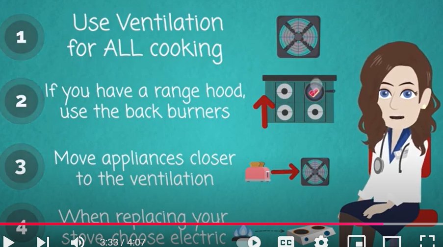 Did you know November is #lungcancerawareness month? One way to reduce risk and #protectkidshealth when it comes to respiratory issues is use ventilation while you cook. Check out this video by <a href="/WSPEHSU/">WS Pediatric Environmental Health Specialty Unit</a> to learn more. #childrenshealth #environmentalhealth #indoorairquality