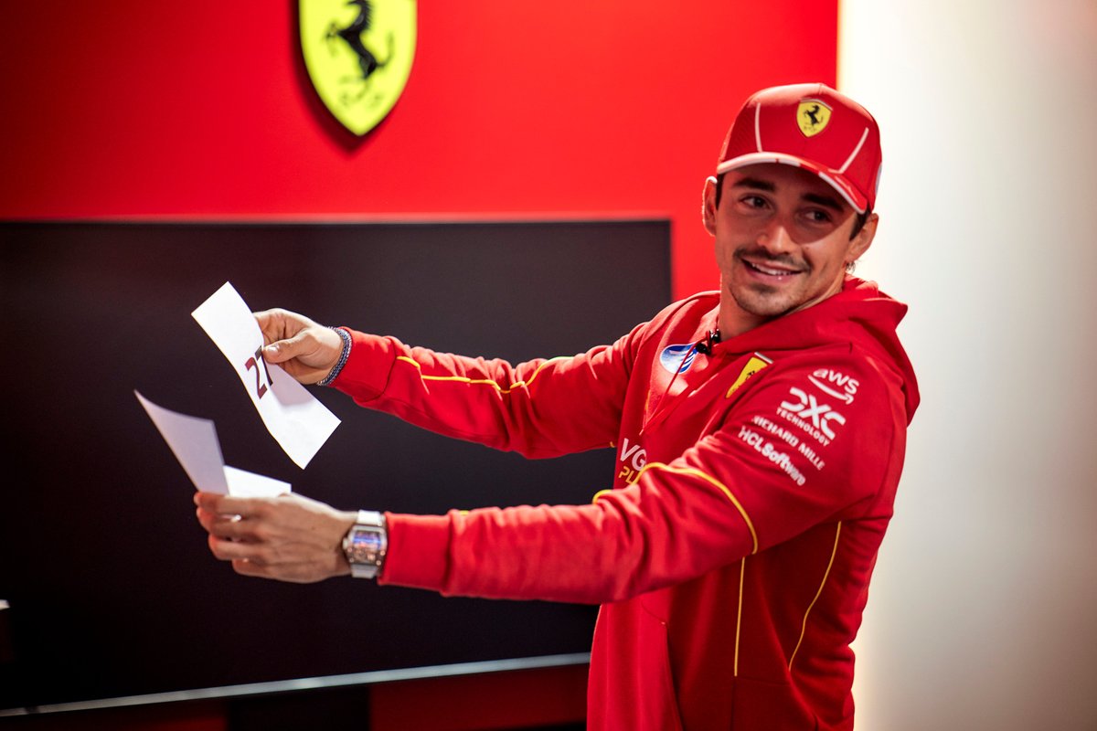ScuderiaFerrari's tweet photo. Keep your eyes peeled and get ready for tomorrow 👀

C² Challenge…FEATURING PAUL MESCAL ⚔️

#F1 https://t.co/VIrEvi8mul
