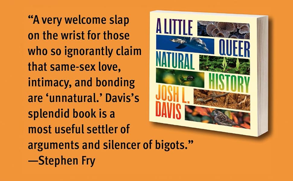 TalkNerdy_Pod's tweet photo. Did you know over 1,500 animal species engage in same-sex sexual behavior? 

Science writer #JoshDavis gets into it on the most recent #TalkNerdy. Check out his book: "A Little Queer Natural History." 

https://t.co/ToPw2JJfXN https://t.co/Opd8TiTqHk