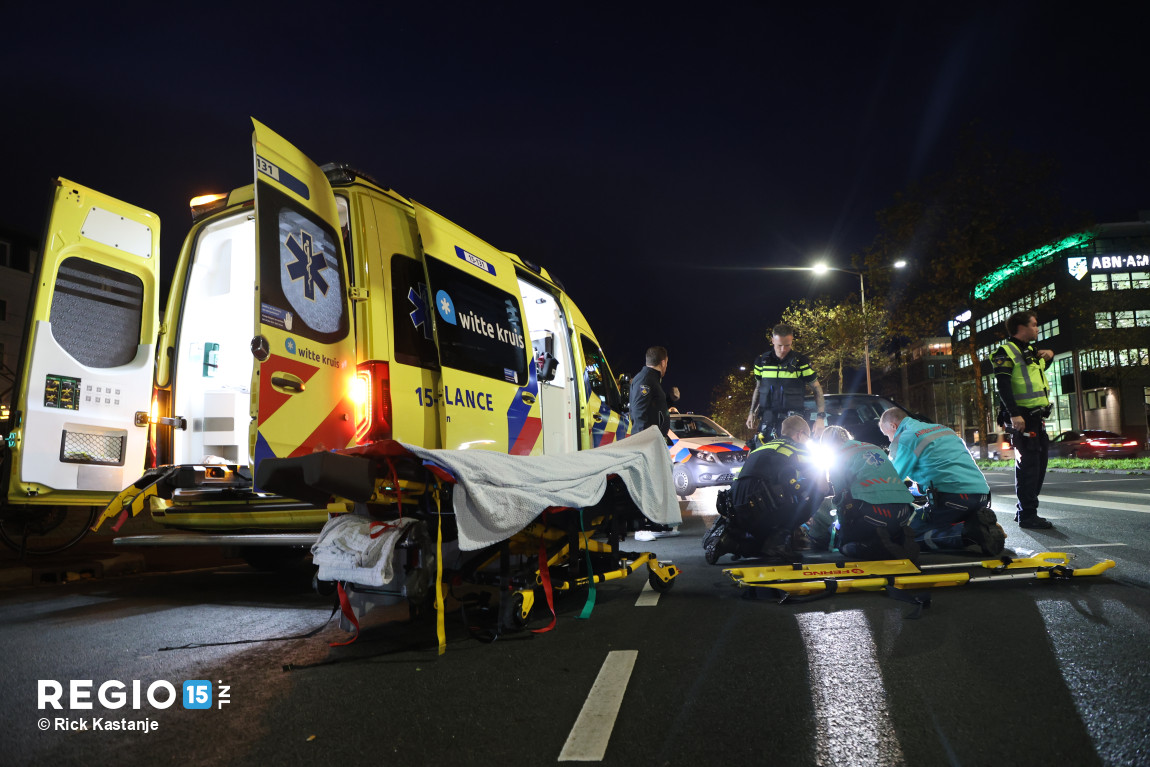Vrouw gewond bij ongeval op de Koningskade in Den Haag