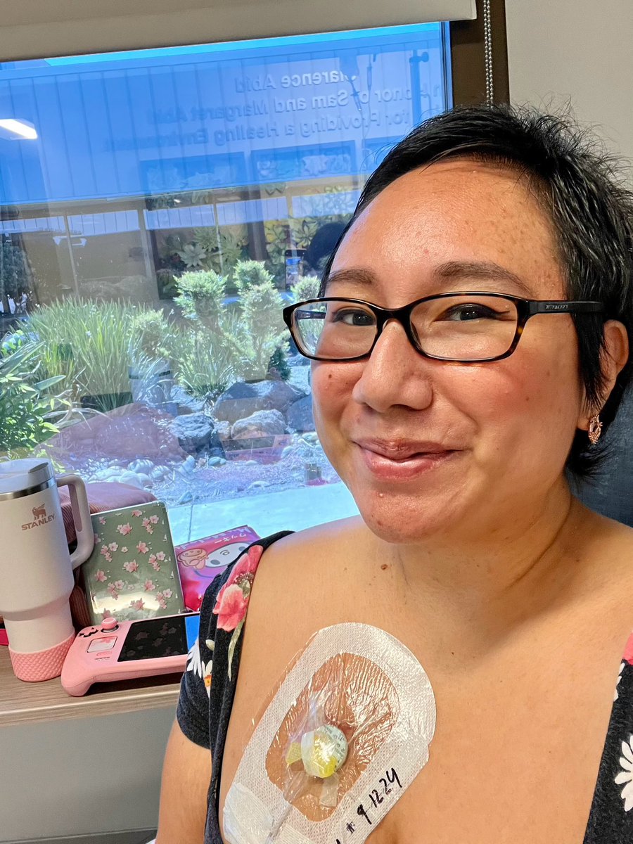 cozyatchemo's tweet photo. I’ve been bad at updating here! Here’s me at my 15th chemo sesh on Sept 12. My hair is growing back! 😍

I also had another colonoscopy on Sept 5. It showed no new polyps and they didn’t see any cancerous masses in my colon!!! One down! 🥳🎉 https://t.co/IKmGVxoHtH