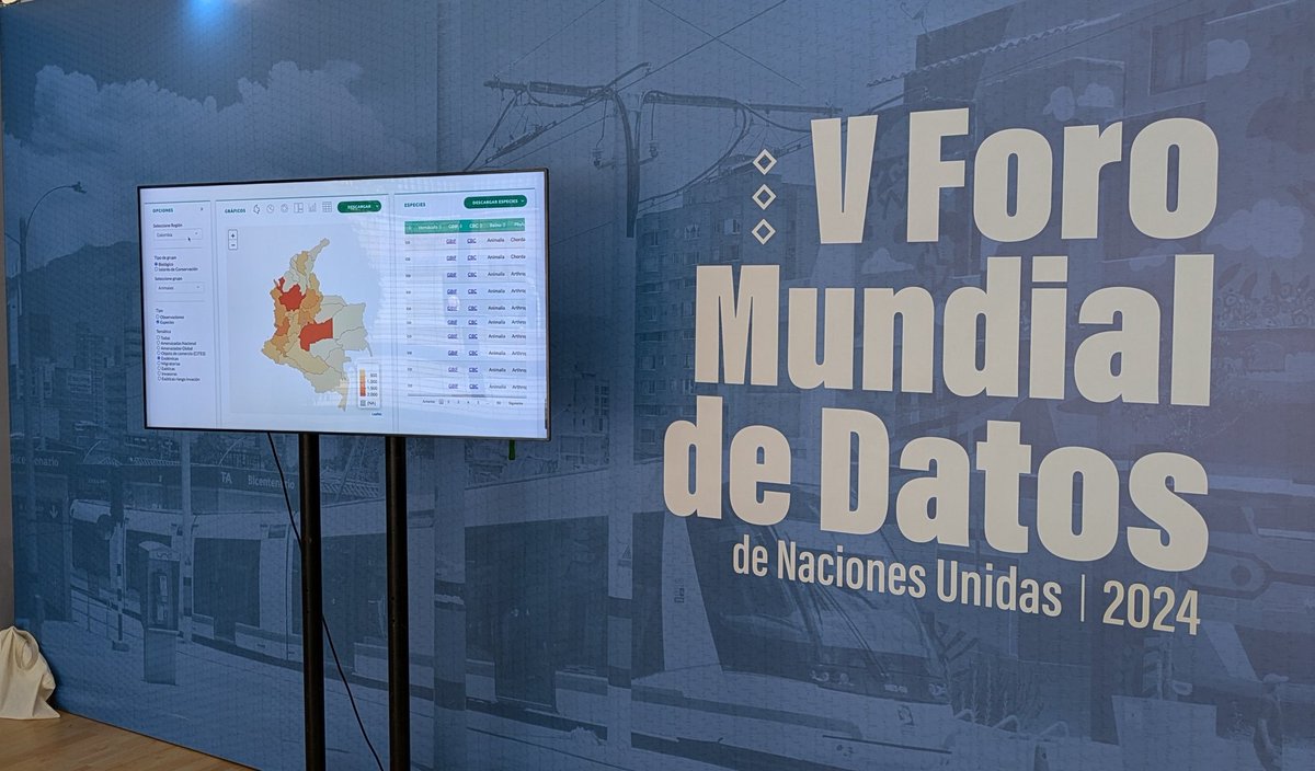 jpmarindiaz (@jpmarindiaz) on Twitter photo Here at the #UNDataForum
Happy to see the data tools I coded in the wild
Here are the maps of biodiversity in Colombia using <a href="/Datasketch/">Datasketch</a> Here at the #UNDataForum
Happy to see the data tools I coded in the wild
Here are the maps of biodiversity in Colombia using <a href="/Datasketch/">Datasketch</a>