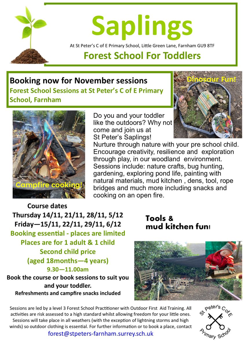 St Peter's C of E Primary School, Farnham tweet media