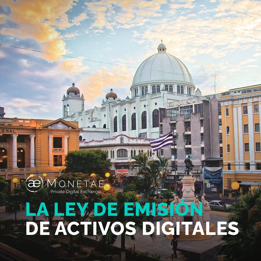 #ElSalvador asegura que las transacciones de #ActivosDigitales sean seguras y transparentes gracias a la Ley de Emisión de Activos Digitales, proporcionando un entorno estable para la economía digital. Para más información, consulta nuestros T&amp;C en monetae.io.
