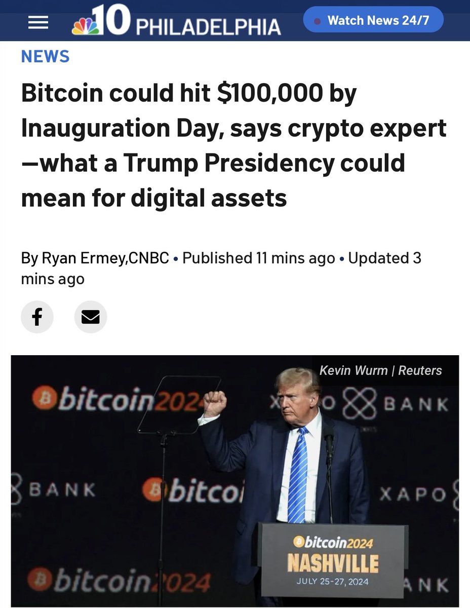 JUST IN: CNBC Philadelphia reports 