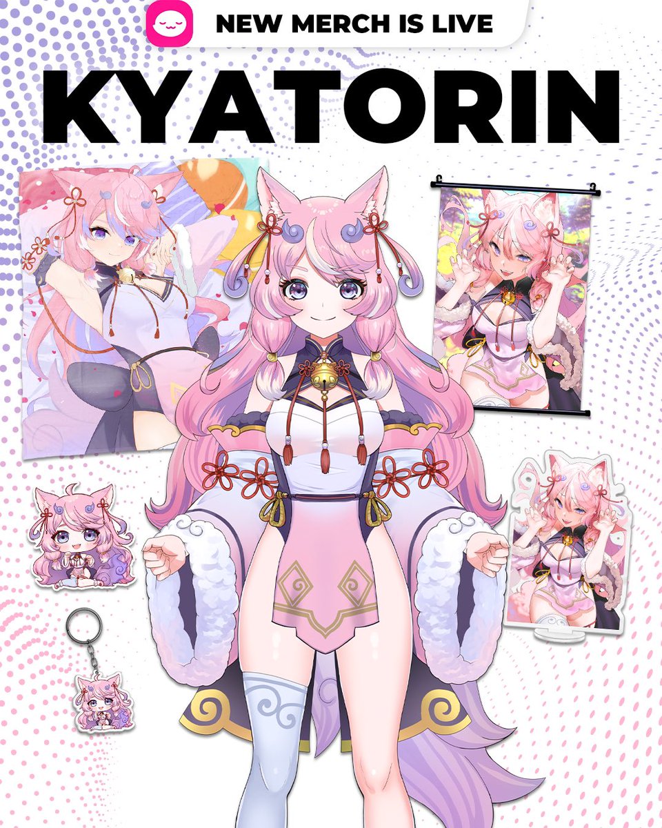kyatorin (@kyatorincos) on Twitter photo Exciting news! 🥳
<a href="/shopuwumarket/">UwU Market</a> and I have teamed up for a special birthday merch drop! If you couldn’t make it to my birthday stream, don’t worry, you can check out all the awesome new merch live on their website now! 💖
uwumarket.us/collections/ky… Exciting news! 🥳
<a href="/shopuwumarket/">UwU Market</a> and I have teamed up for a special birthday merch drop! If you couldn’t make it to my birthday stream, don’t worry, you can check out all the awesome new merch live on their website now! 💖
uwumarket.us/collections/ky…