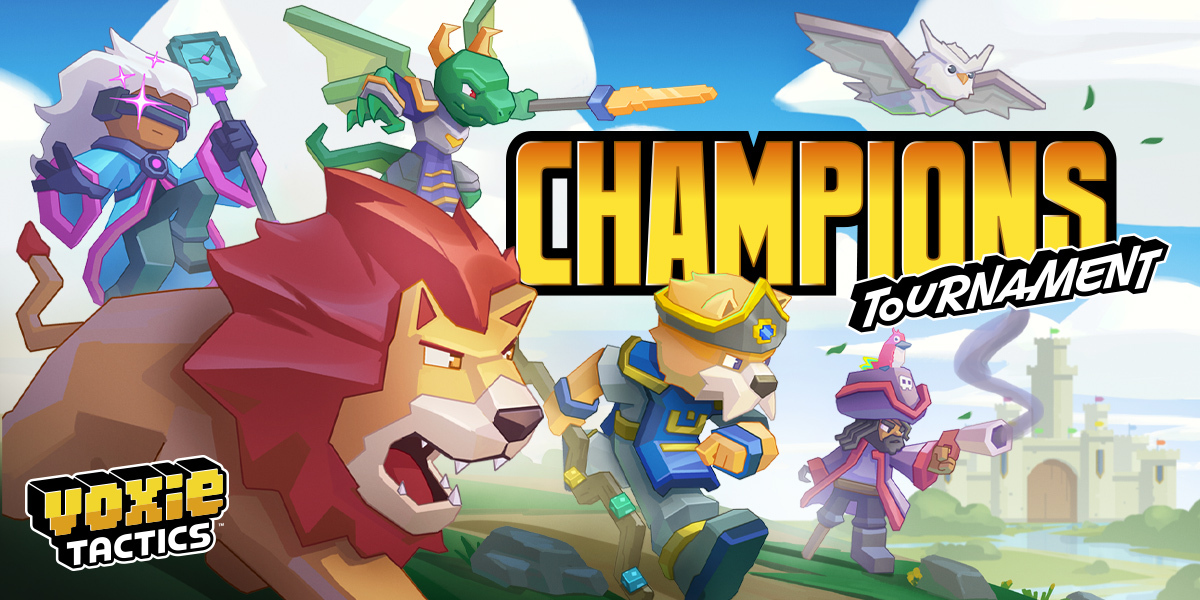 🏆The Voxie Tactics Champions Tournament is About to Begin! 🏆

✅ ONE MILLION VOXEL Prize Pool 
✅ New Leaderboard
✅ New Pets and Legendary Gear

Check out our article for all the details!
voxies.io/news/news-deta…

It’s Time to Get Your Voxies Ready for Epic Battles in the Most