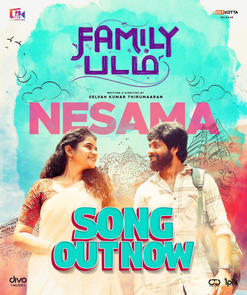 am_kathir's tweet photo. Best Wishes Team #FamilyPadam
Love's rhythm, straight to your heart! 💖#Nesama second single! Out now!
▶️ https://t.co/FVgDrUp1WO
@UKCreationsoffl @varusath2003 @balaji4886 @selvah_k_thiru
@udhaykarthik5 @actorvivekpra @parthikumar_90 @onlynikil @ajesh_ashok @editorsudharsan https://t.co/evsm6CDwRT