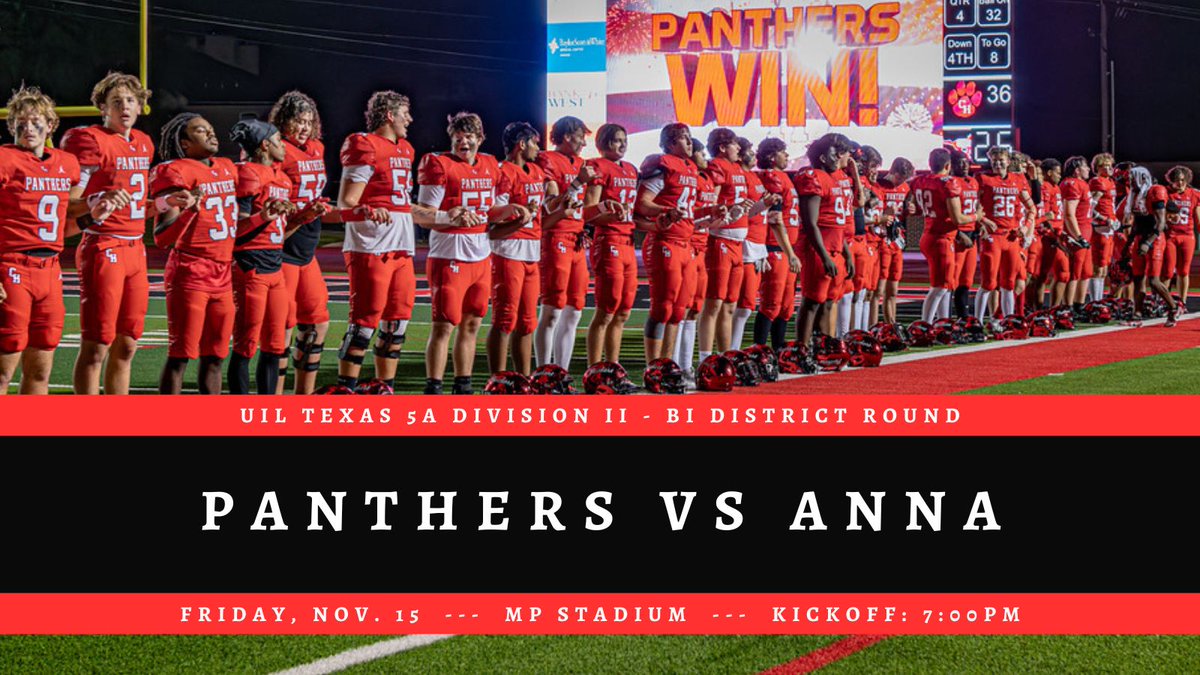 GAMEDAY!
Playoff Edition!!