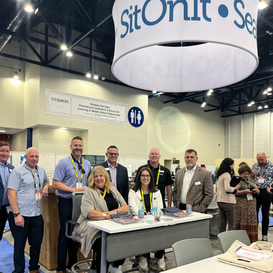 SitOnItSeating's tweet image. That&apos;s a wrap! EDspaces 2024 was a great show! We can&apos;t wait to see you next year in Columbus, OH!
@edspacesevent
#EDspaces #educationsolutions #sitonitseating
