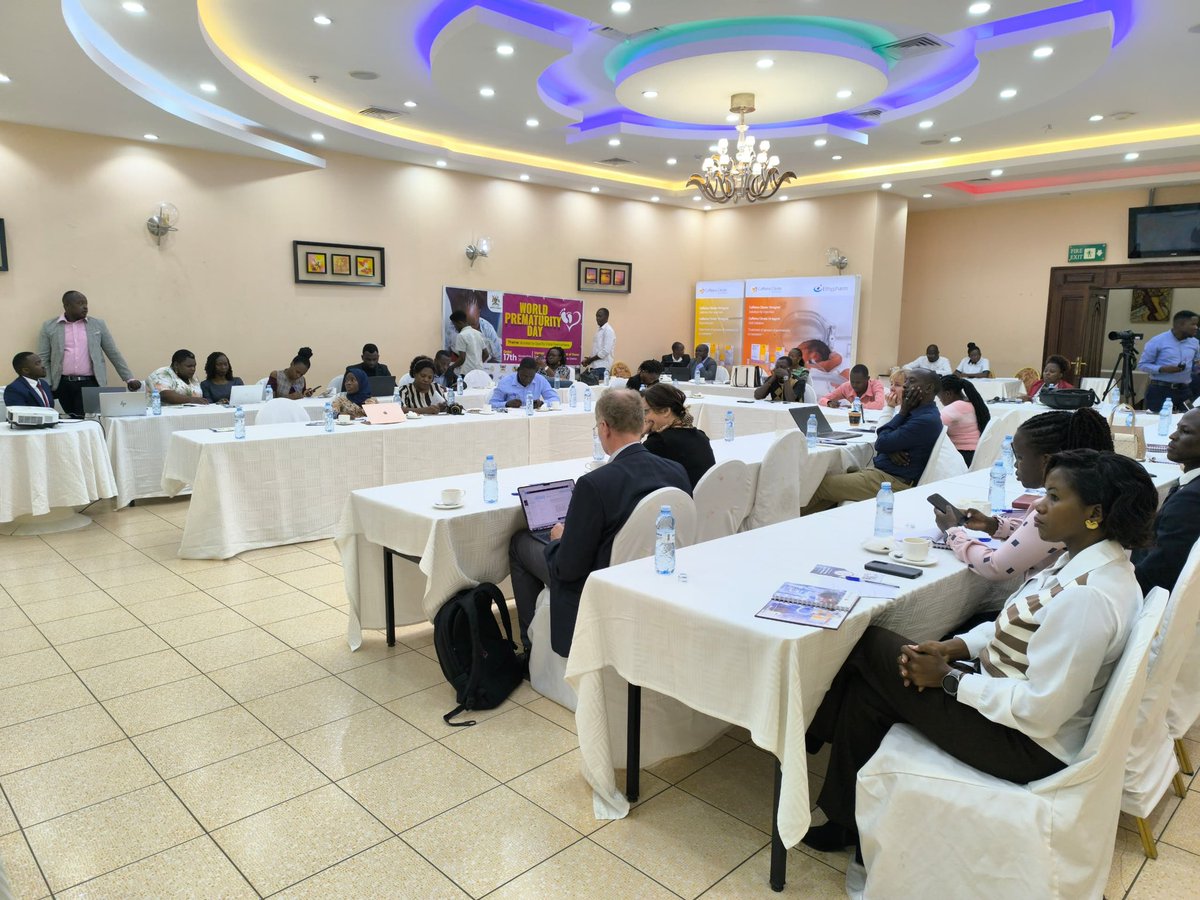 NasmecUG's tweet photo. Today morning was the #pressbrief on #WorldPrematurityDay Uganda celebrations, where Director Curative Services Dr Olaro Charles @olaro_charles acknowledged the role of parents as key stakeholders in managing preterm babies.
#PretermsCanLive
#WorldPrematurityDayUganda2024 https://t.co/X4eGGBIGCe
